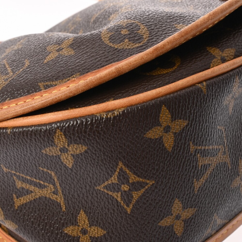 Louis Vuitton Canvas Shoulder Brown Monogram Menilmontant Bag - Picture 6 of 11